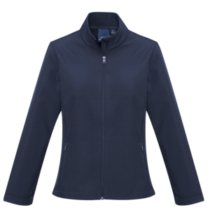 Womens Apex/Selwyn Jacket, Black, North Harbour Silverdale, Dual Branded