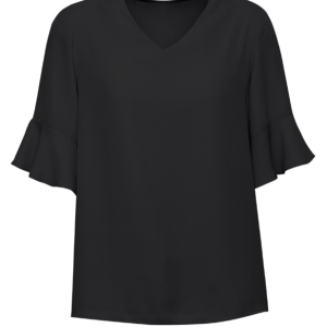 Womens Aria Top, Black, North Harbour Mazda Service