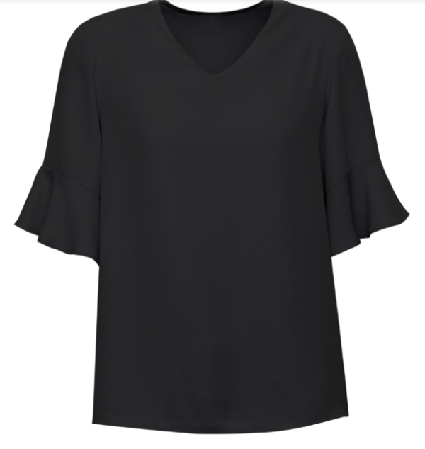 Womens Aria Top, Black, North Harbour Mazda Service