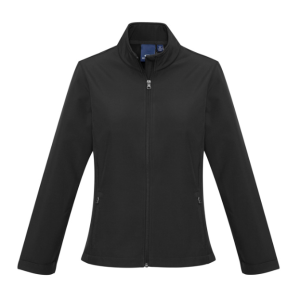 Womens Apex/Selwyn Jacket, Black, North Harbour Silverdale, Dual Branded