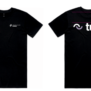 Air New Zealand Cargo Tuia - Mens Tee, Black