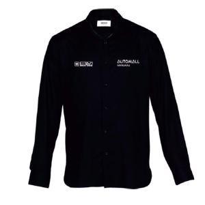Mens Barkers Tyler Shirts, Black, GMSV