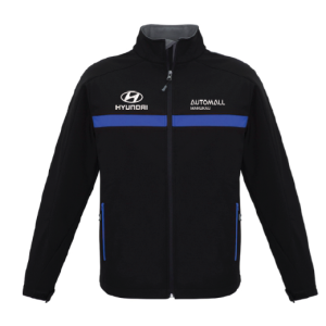 Unisex Charger Jacket, Black/Royal/Grey, Hyundai Service