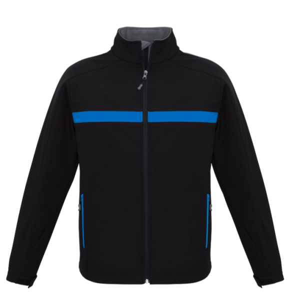 Unisex Charger Jacket, Black/Royal/Grey, Hyundai Service