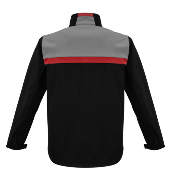 Unisex Charger Jacket, Black/Red/Grey, Nissan Service - Image 2