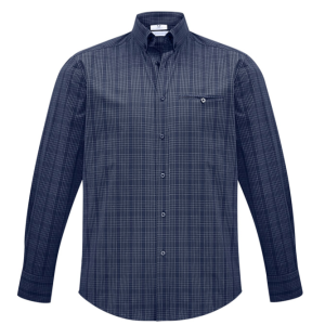Mens Harper Shirt, Blue, John Andrew Ford Service