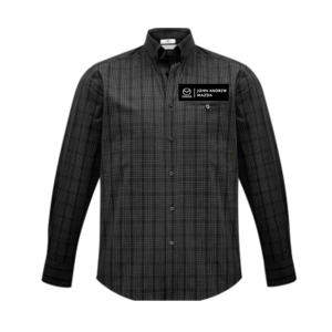 Mens Harper Shirt, Black, John Andrew Mazda Service