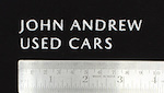 Branding - John Andrew Premium Used Cars