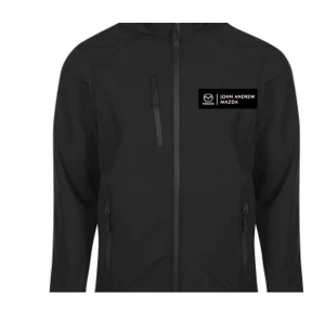 Mens Olympus Jacket, Black, John Andrew Mazda Sales