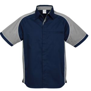 Mens Nitro Shirt, Navy/Grey/White, Hyundai Service