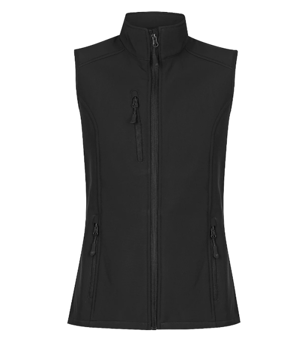 Ladies - Olympus Vest, Black, Eagers Automotive