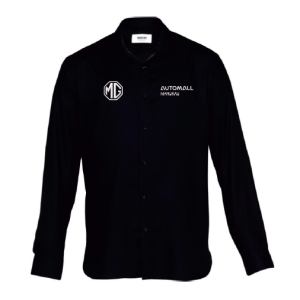 Mens Barkers Tyler Shirts, Black, Manukau MG Sales