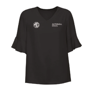 Womens Aria Top, Black, MG Sales