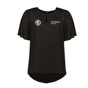 Womens Vienna Top, Black, MG Sales