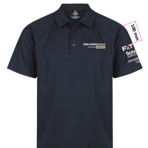 Kiera Mens Polo, Black, John Andrew Used