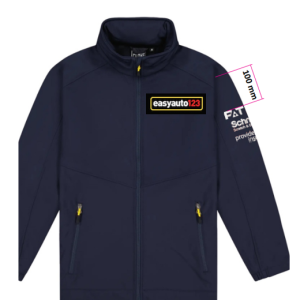 Softshell Jacket, Aspiring - Contrast Zip Pulls, Mens, easyauto123