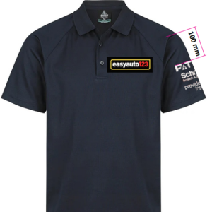 Kiera Mens Polo, Black, easyauto123