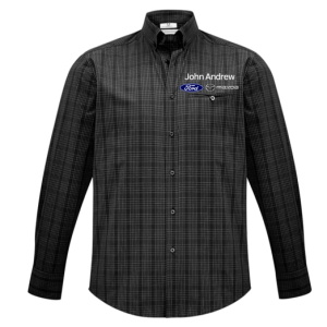 Mens Harper Shirt, Black, John Andrew Service, Penrose & Henderson
