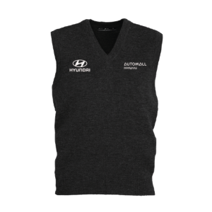 Mens Woolmix Knit Vest, Black, Hyundai Sales