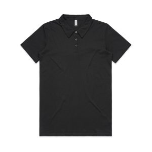 Womens Amy Polo, Black, North Harbour Ford Sales