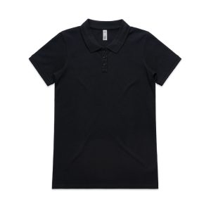 Womens Pique Polo, Navy, North Harbour Ford Service