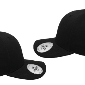 Uflex Classic 5 Panel Cap, Black, GMSV Service