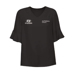 Womens Aria Top, Black, Hyundai Sales