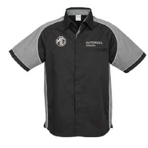 Mens Nitro Shirt, Black/Grey/White, MG Service