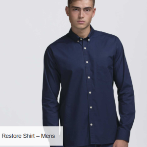 Mens Restore Shirt, Navy, North Harbour Ford Sales