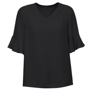 Womens Aria Top, Black, John Andrew Service - Penrose & Henderson