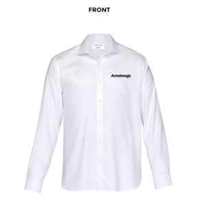 Men - Barkers Origin Shirt, White, Armstrong's