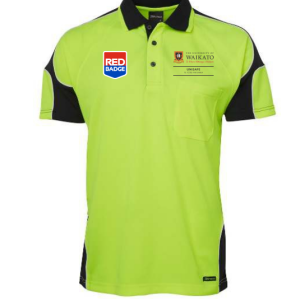 Red Badge -University of Waikato - Hi Viz Polo