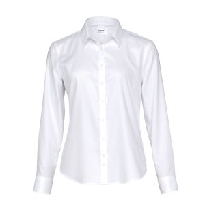 Women - Barkers Origin Shirt, White, John Andrew Mazda
