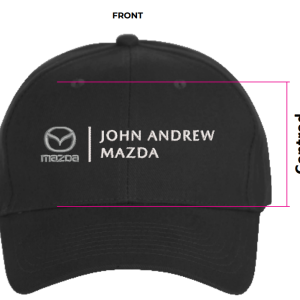 Cap, Black, John Andrew Mazda Service