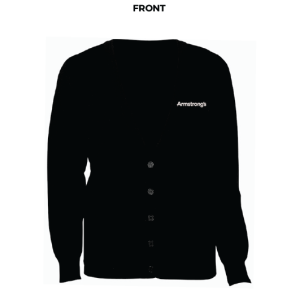 Women's Woolmix Cardigan, Black, Armstrong's